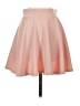 Made By Johnny Solid Pink Formal Skirt Size S - photo 2