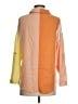 Jodifl Color Block Orange Long Sleeve Button-Down Shirt Size S - photo 2