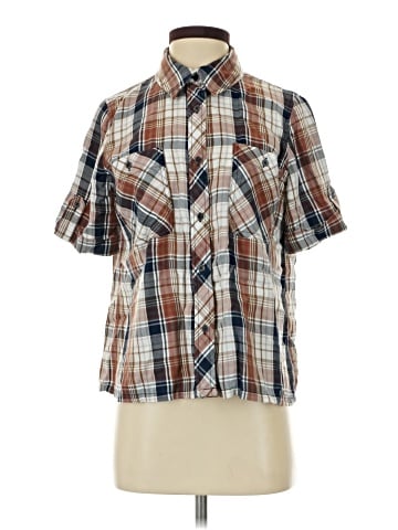 Kut from the Kloth Short Sleeve Button-Down Shirt (view 1)