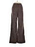 Shein Chevron-herringbone Brown Casual Pants Size 4 - photo 1