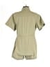 Emory Park 100% Cotton Solid Green Romper Size M - photo 2