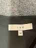 IRO 100% Polyester Black Casual Dress Size 24 - photo 7