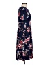 Acting Pro Floral Blue Casual Dress Size L - photo 4