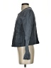 Ann Taylor LOFT 100% Cotton Solid Gray Jacket Size 4 - photo 5