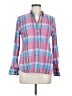 J.Crew Plaid Pink Long Sleeve Button-Down Shirt Size 8 - photo 1