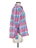 J.Crew Plaid Pink Long Sleeve Button-Down Shirt Size 8 - photo 4
