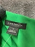 Ann Taylor 100% Polyester Solid Green Cocktail Dress Size 12 - photo 7