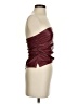 Shein 100% Polyester Burgundy Tube Top Size 4 - photo 4