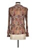 Sézane Paisley Brown Long Sleeve Blouse Size EU (FR) 40 / US 8 - photo 2