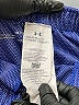 Under Armour 100% Polyester Metallic Blue Athletic Shorts Size L - photo 3