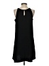 Express 100% Polyester Solid Black Cocktail Dress Size S - photo 2