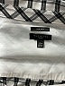 Talbots Checkered-gingham Gray 3/4 Sleeve Button-Down Shirt Size 22 - photo 7