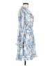 Shein Print Blue Casual Dress Size 8 - 10 - photo 4