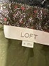 Ann Taylor LOFT 100% Polyester Tweed Brown Long Sleeve Blouse Size M - photo 7
