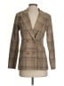 Majorelle Plaid Brown Blazer Size XXS - photo 1