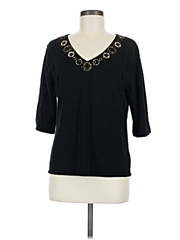 Coldwater Creek 3/4 Sleeve Top (view 1)