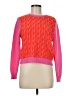 Noisy May Hearts Pink Pullover Sweater Size M - photo 1