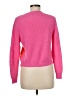 Noisy May Hearts Pink Pullover Sweater Size M - photo 2