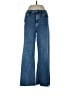FRAME Stripes Blue Jeans Size 30 waist - photo 1