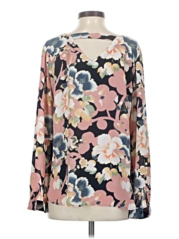Ann Taylor LOFT Outlet Long Sleeve Blouse (view 2)