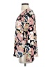 Ann Taylor LOFT Outlet 100% Polyester Floral Multi Color Pink Long Sleeve Blouse Size S - photo 5