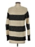 American Eagle Outfitters Stripes Gray Pullover Sweater Size S - photo 2