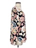 Ann Taylor LOFT Outlet 100% Polyester Floral Multi Color Pink Long Sleeve Blouse Size S - photo 4