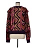 FARM Rio Chevron-herringbone Purple Pullover Sweater Size M - photo 1