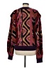 FARM Rio Chevron-herringbone Purple Pullover Sweater Size M - photo 2