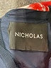 Nicholas 100% Silk Floral Black Cocktail Dress Size 6 - photo 7