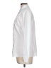 Unbranded Solid White Long Sleeve Button-Down Shirt Size L - photo 5