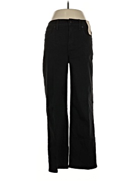 Madewell The Petite Perfect Vintage Wide-Leg Jean in Black Rinse Wash (view 1)
