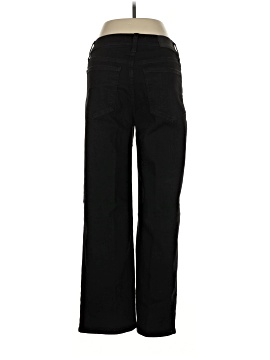Madewell The Petite Perfect Vintage Wide-Leg Jean in Black Rinse Wash (view 2)