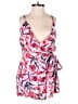 Dainty Hooligan 100% Rayon Tropical Pink Romper Size M - photo 1