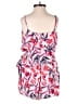 Dainty Hooligan 100% Rayon Tropical Pink Romper Size M - photo 2