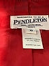 Pendleton 100% Virgin Wool Red Wool Blazer Size 10 Petite - photo 6