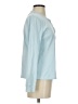 L.L.Bean 100% Cotton Blue Long Sleeve Top Size S - photo 4