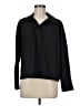 Cos 100% Cotton Black Long Sleeve Button-Down Shirt Size 6 - photo 1