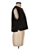 Zara 100% Polyester Black Sleeveless Blouse Size M - photo 4