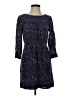 Madewell Print Blue Casual Dress Size 2 - photo 1