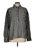 Faherty Checkered-gingham Black Long Sleeve Button-Down Shirt Size L - photo 1