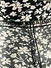 Unbranded 100% Polyester Floral Black Gray Casual Skirt Size L - photo 4