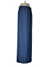 Simplee 100% Polyester Solid Blue Casual Pants Size M - photo 4