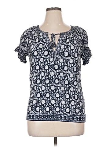 Max Studio Short Sleeve Blouse (view 1)