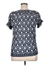 Max Studio 100% Rayon Blue Short Sleeve Blouse Size XL - photo 2