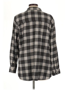 Madewell Oversized Ex-Boyfriend Swing Shirt in Pinella Plaid (view 2)
