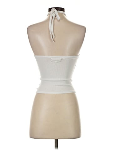 Madewell Supima&reg; Rib Halter Tank Top (view 2)