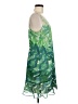 CAbi 100% Polyester Tropical Green Cocktail Dress Size M - photo 4