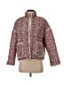 Unbranded 100% Polyester Floral Burgundy Jacket Size S - photo 1