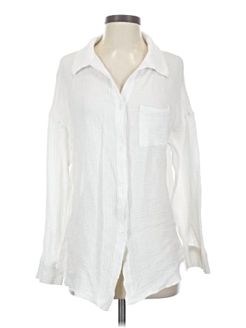 Shade & Shore Long Sleeve Blouse (view 1)